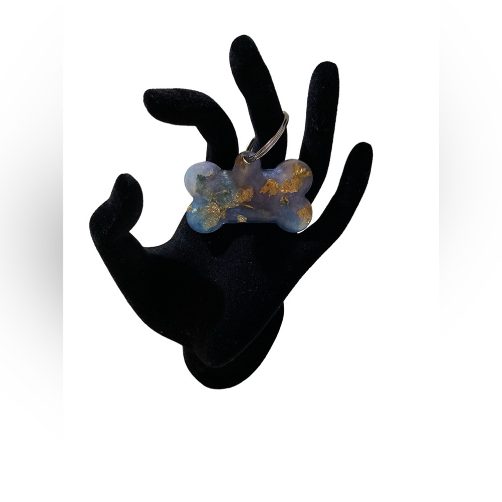 Epoxy dog tag